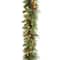 9’ x 10" Pre-lit "Feel-Real" Artificial Christmas Colonial Garland with Berries, Cones and 50 Clear Lights